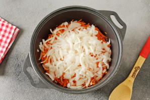 Капуста с томатной пастой на зиму