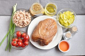 Салат без майонеза с курицей Салат без майонеза с курицей