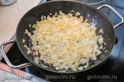 Макароны с фаршем и белыми грибами 