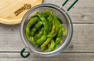 Малосольная стручковая фасоль