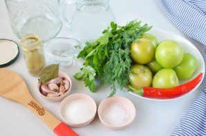 Помидоры зеленые фаршированные на зиму Помидоры зеленые фаршированные на зиму