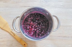 Варенье из замороженной вишни без косточек