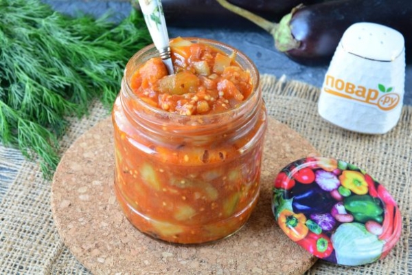 Баклажаны в кисло-сладком соусе на зиму Баклажаны в кисло-сладком соусе на зиму