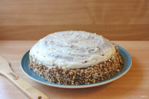 Шоколадный торт с кремом "Пломбир" Шоколадный торт с кремом "Пломбир"