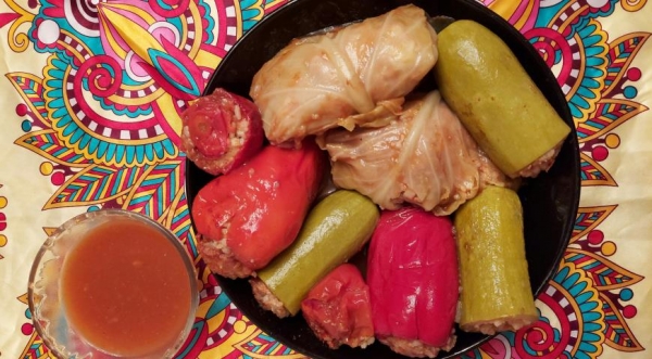 Долма по-иракски, пошаговый рецепт с фото