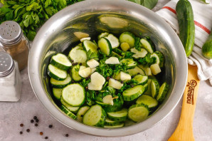 Малосольные огурцы в вакууме Малосольные огурцы в вакууме