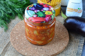 Баклажаны в кисло-сладком соусе на зиму Баклажаны в кисло-сладком соусе на зиму