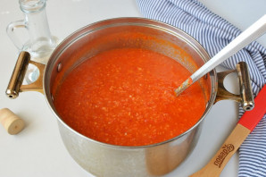 Аджика с острым перцем