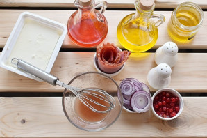 Салат с персиками Салат с персиками