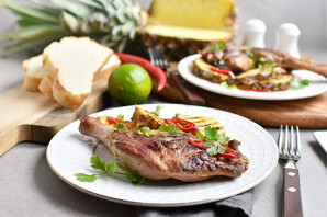 Утка с ананасами Утка с ананасами