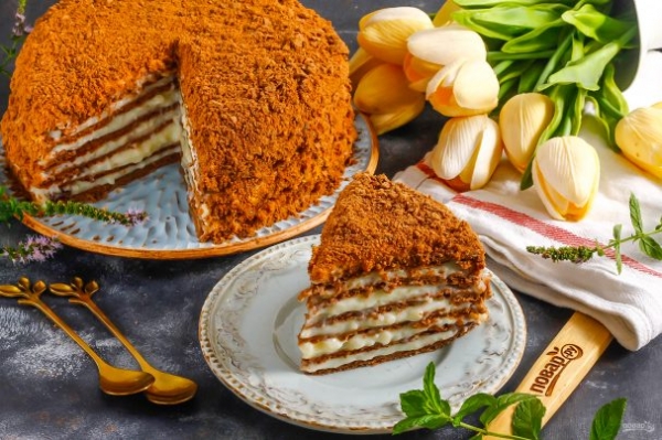 Шоколадный медовик Шоколадный медовик