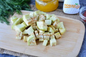 Баклажаны в кисло-сладком соусе на зиму Баклажаны в кисло-сладком соусе на зиму