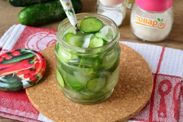 Огурцы "Нежинские" без стерилизации на зиму Огурцы "Нежинские" без стерилизации на зиму