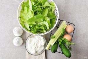 Салат со сметаной Салат со сметаной