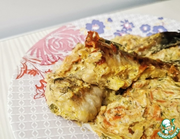 Минтай в сливочном соусе на сковороде Минтай в сливочном соусе на сковороде