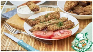 Пангасиус в панировочных сухарях, в духовке Пангасиус в панировочных сухарях, в духовке