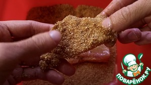 Пангасиус в панировочных сухарях, в духовке Пангасиус в панировочных сухарях, в духовке