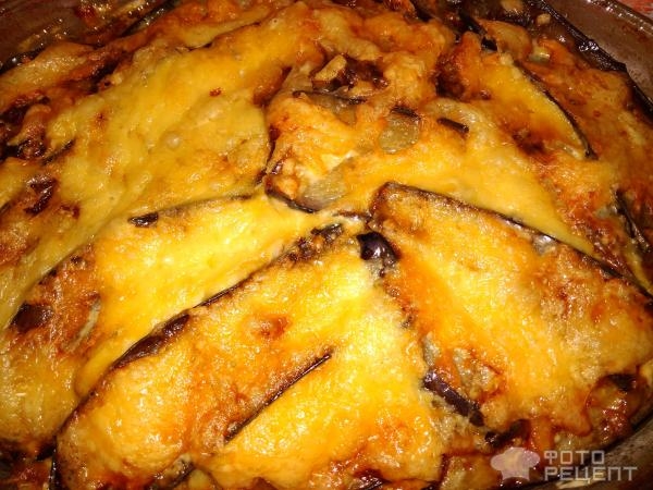 Рецепт: Баклажановая запеканка - с мясным фаршем "Обжорка летняя" Рецепт: Баклажановая запеканка - с мясным фаршем "Обжорка летняя"