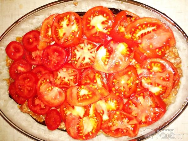 Рецепт: Баклажановая запеканка - с мясным фаршем "Обжорка летняя" Рецепт: Баклажановая запеканка - с мясным фаршем "Обжорка летняя"