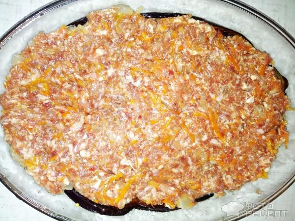 Рецепт: Баклажановая запеканка - с мясным фаршем "Обжорка летняя" Рецепт: Баклажановая запеканка - с мясным фаршем "Обжорка летняя"