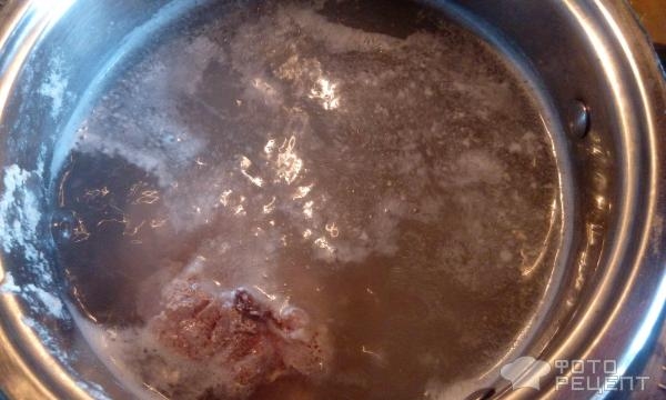 Рецепт: Борщ из молодой свеклы с вершками - Люблю этот борщ с детства