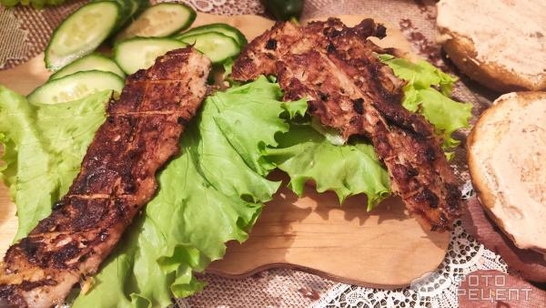 Рецепт: Бургер домашний - С хрустящей булкой Рецепт: Бургер домашний - С хрустящей булкой