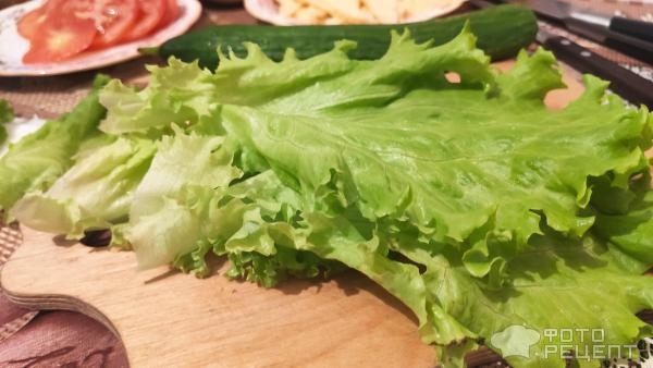 Рецепт: Бургер домашний - С хрустящей булкой Рецепт: Бургер домашний - С хрустящей булкой