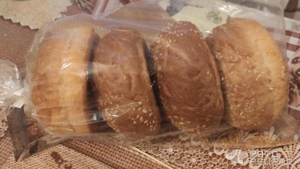 Рецепт: Бургер домашний - С хрустящей булкой Рецепт: Бургер домашний - С хрустящей булкой