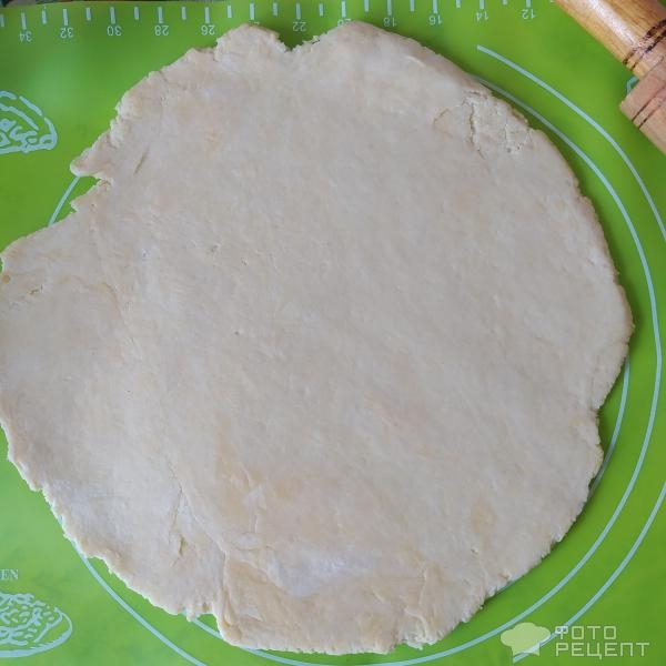 Рецепт: Галета фруктовая - С персиками и малиной Рецепт: Галета фруктовая - С персиками и малиной