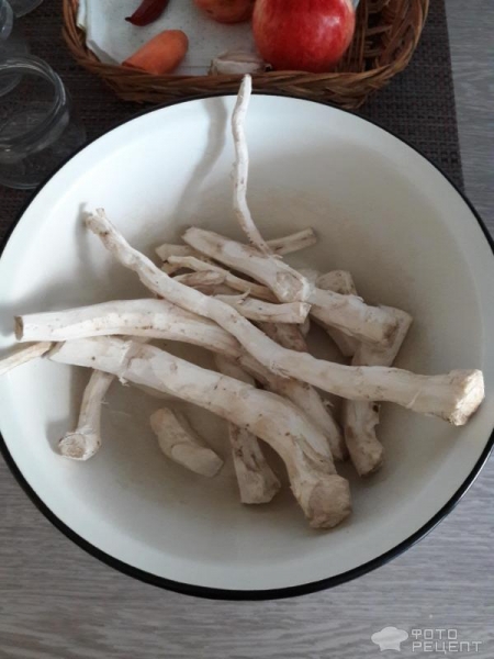 Рецепт: Хрен столовый - классический вариант! Рецепт: Хрен столовый - классический вариант!