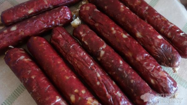 Рецепт: Колбаса домашняя - Московская