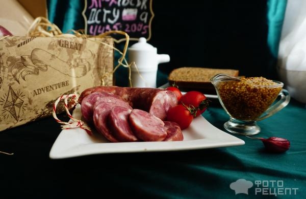 Рецепт: Краковская вареная - колбаса в домашних условиях