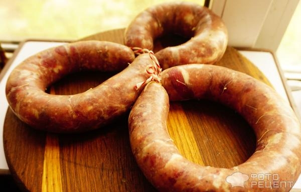 Рецепт: Краковская вареная - колбаса в домашних условиях