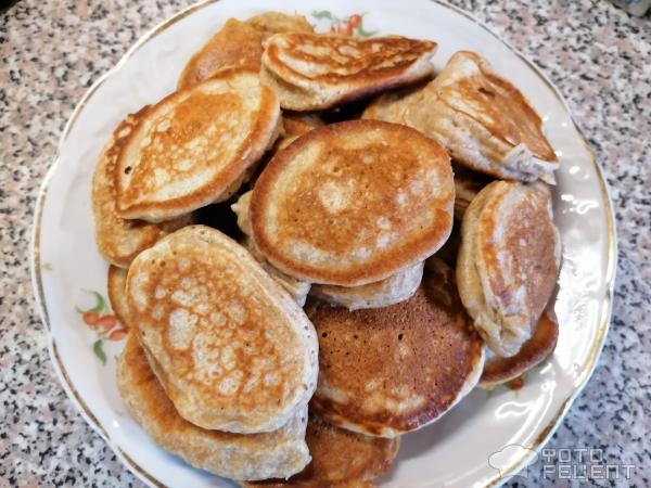 Рецепт: Оладьи из ржаной муки - Ржано-пшеничные на ацидофилине Рецепт: Оладьи из ржаной муки - Ржано-пшеничные на ацидофилине