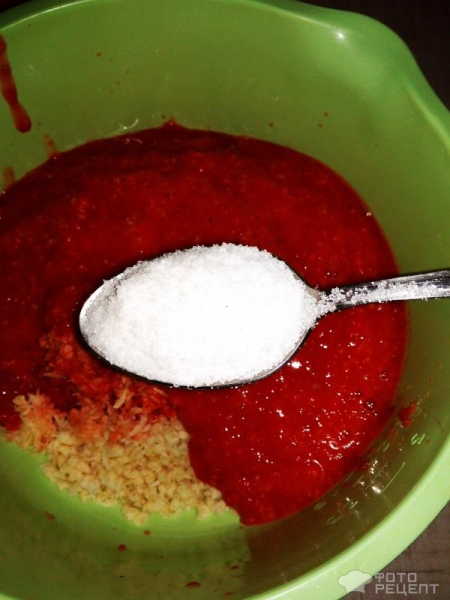 Рецепт: Острая приправа "Хреновина" - Быстрая и вкусная. Убережет от простуды Рецепт: Острая приправа "Хреновина" - Быстрая и вкусная. Убережет от простуды