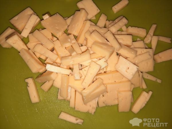 Рецепт: Салат из свежих помидор с сыром и чесноком - Не в терку, а кубиками Рецепт: Салат из свежих помидор с сыром и чесноком - Не в терку, а кубиками