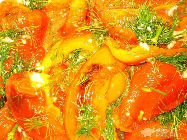 Рецепт: Салат из запеченных перцев - С сыром и рукколой:пикантно и очень вкусно