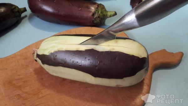 Рецепт: Тельятелле в баклажане - - новое слово в кулинарии