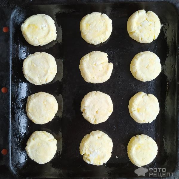 Рецепт: Творожно-кокосовое печенье - На рисовой муке Рецепт: Творожно-кокосовое печенье - На рисовой муке