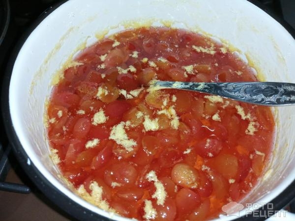 Рецепт: Варенье из черешни - ароматное варенье из неароматной ягоды? Да, умеем, практикуем!