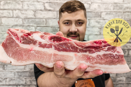 Сочная свинина в духовке, свиная грудинка одним куском Сочная свинина в духовке, свиная грудинка одним куском