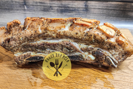 Сочная свинина в духовке, свиная грудинка одним куском Сочная свинина в духовке, свиная грудинка одним куском