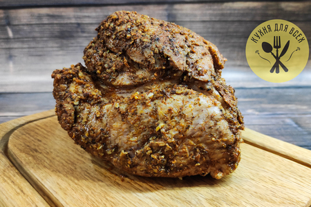 Сочная свинина в духовке, свиная шея одним куском Сочная свинина в духовке, свиная шея одним куском