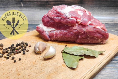 Сочная свинина в духовке, свиная шея одним куском Сочная свинина в духовке, свиная шея одним куском