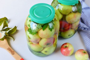 Яблоки, моченые на зиму Яблоки, моченые на зиму