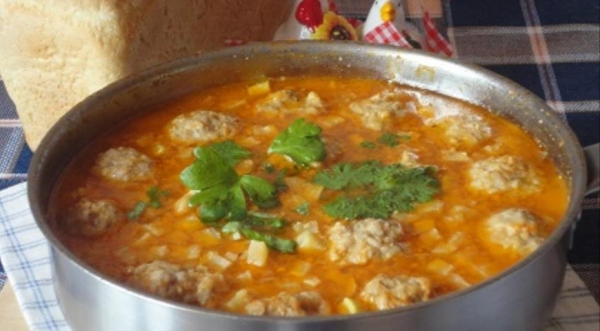 Суп Альбондигас, пошаговый рецепт с фото Суп Альбондигас, пошаговый рецепт с фото