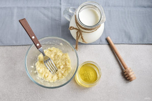 Банан с медом от кашля Банан с медом от кашля