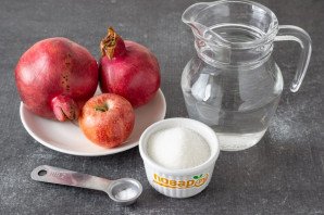 Компот из граната на зиму Компот из граната на зиму