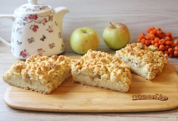 Сбричолата с яблоками Сбричолата с яблоками