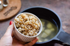 Крестьянский суп с перловкой Крестьянский суп с перловкой